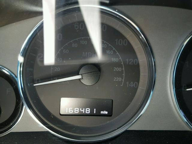 1J8HH58N08C233081 - 2008 JEEP COMMANDER BLACK photo 8