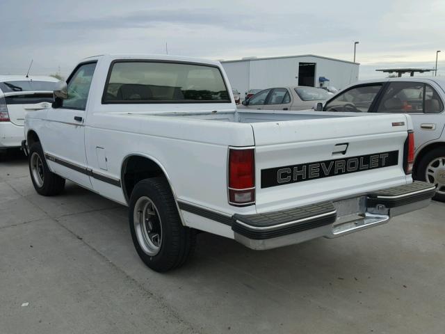 1GCCS14Z2P8138172 - 1993 CHEVROLET S TRUCK S1 WHITE photo 3