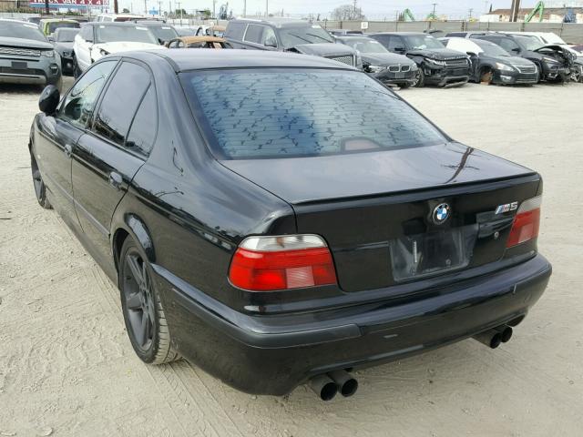 WBSDE9344YBZ95753 - 2000 BMW M5 BLACK photo 3