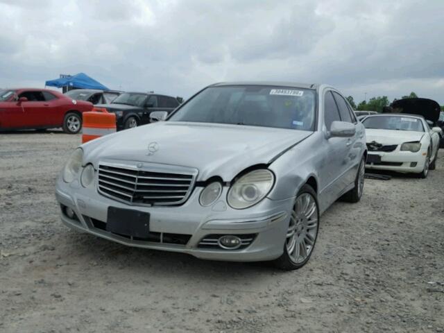 WDBUF87X28B293531 - 2008 MERCEDES-BENZ E 350 4MAT SILVER photo 2