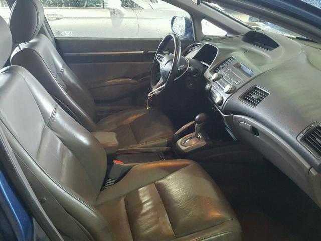 2HGFA16929H509455 - 2009 HONDA CIVIC EXL 蓝色 照片 5