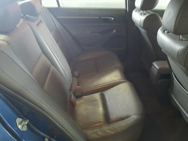 2HGFA16929H509455 - 2009 HONDA CIVIC EXL 蓝色 照片 6