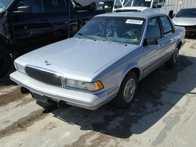 1G4AG55M6T6472192 - 1996 BUICK CENTURY SP BLUE photo 2