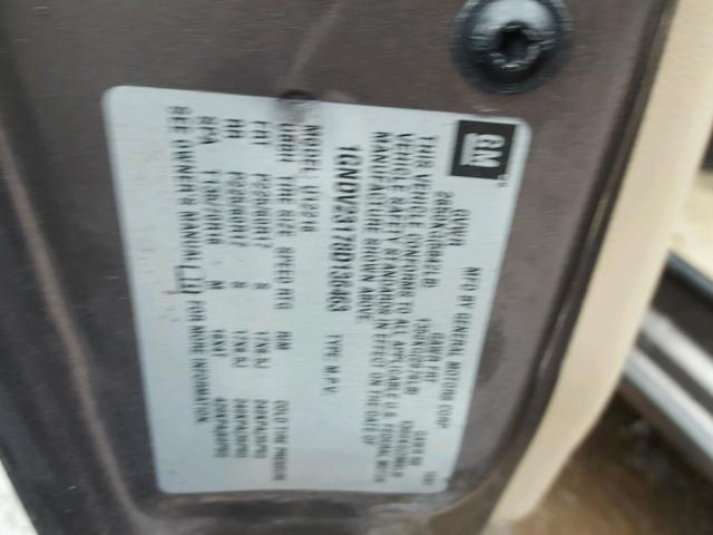 1GNDV23178D136463 - 2008 CHEVROLET UPLANDER L 棕色 照片 10