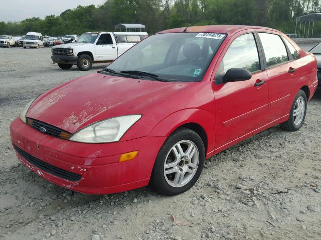 1FAFP34P91W340931 - 2001 FORD FOCUS SE RED photo 2