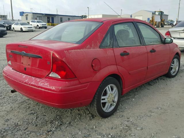 1FAFP34P91W340931 - 2001 FORD FOCUS SE RED photo 4