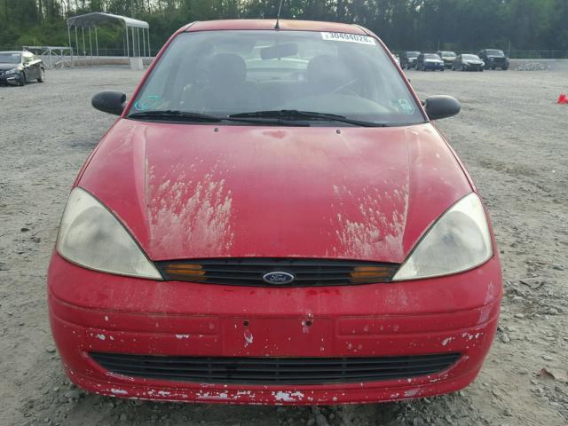 1FAFP34P91W340931 - 2001 FORD FOCUS SE RED photo 9