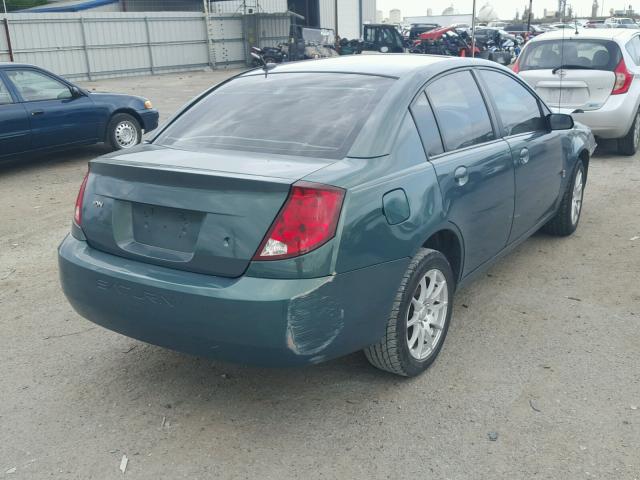 1G8AJ55F17Z166491 - 2007 SATURN ION LEVEL GREEN photo 4