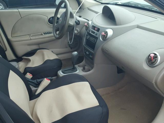 1G8AJ55F17Z166491 - 2007 SATURN ION LEVEL GREEN photo 5