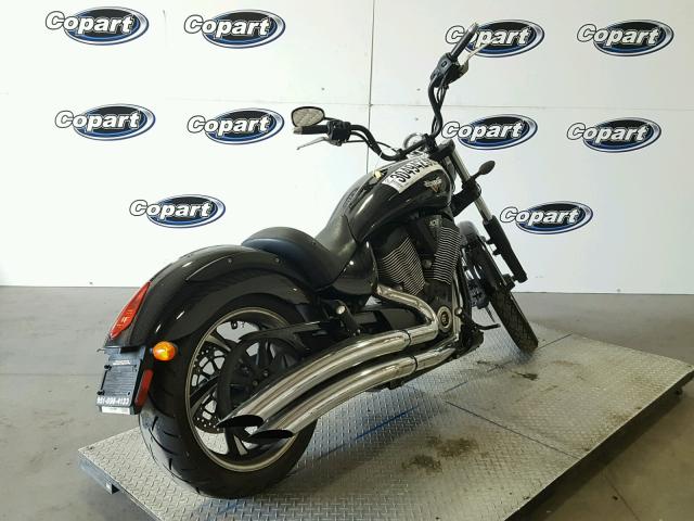 5VPGA36N5E3028884 - 2014 VICTORY MOTORCYCLES VEGAS 8-BA BLACK photo 4