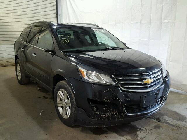 1GNKVGKD1EJ161341 - 2014 CHEVROLET TRAVERSE L BLACK photo 1