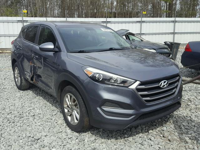 KM8J23A46HU254751 - 2017 HYUNDAI TUCSON SE GRAY photo 1