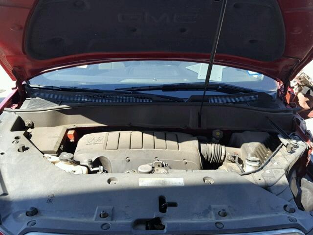 1GKKRSKD4DJ231529 - 2013 GMC ACADIA SLT წითელი ფოტო 7