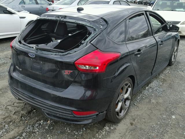 1FADP3L97HL208756 - 2017 FORD FOCUS ST BLACK photo 4