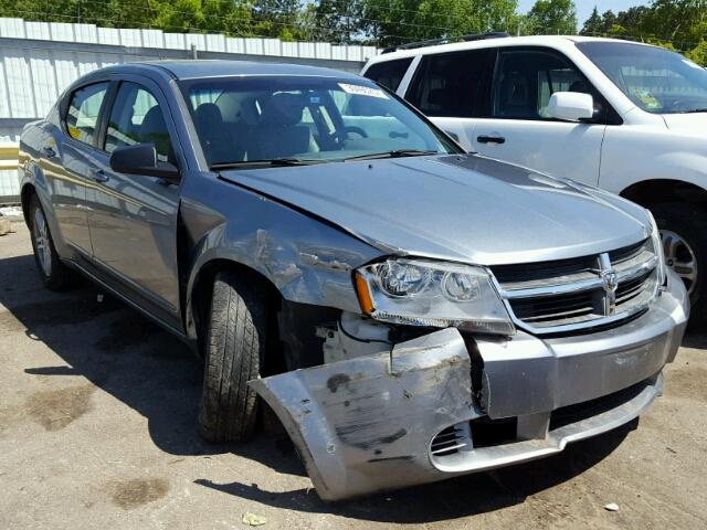 1B3LC56R98N616710 - 2008 DODGE AVENGER SX GRAY photo 1