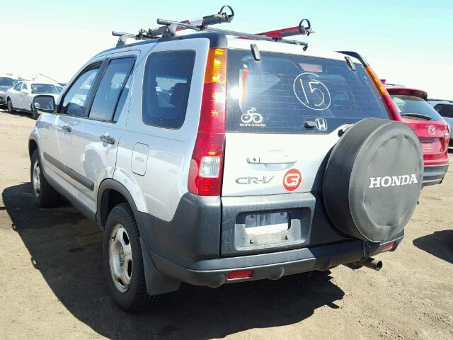 JHLRD68453C007053 - 2003 HONDA CR-V SILVER photo 3