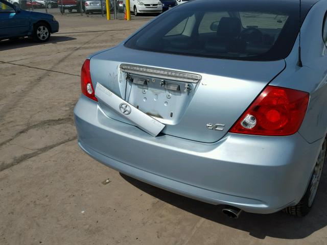 JTKDE177950033395 - 2005 TOYOTA SCION TC 蓝色 照片 9