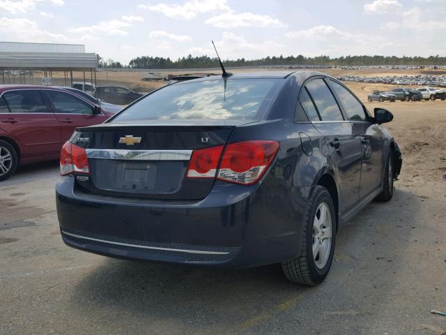 1G1PF5S92B7219955 - 2011 CHEVROLET CRUZE LT BLACK photo 4