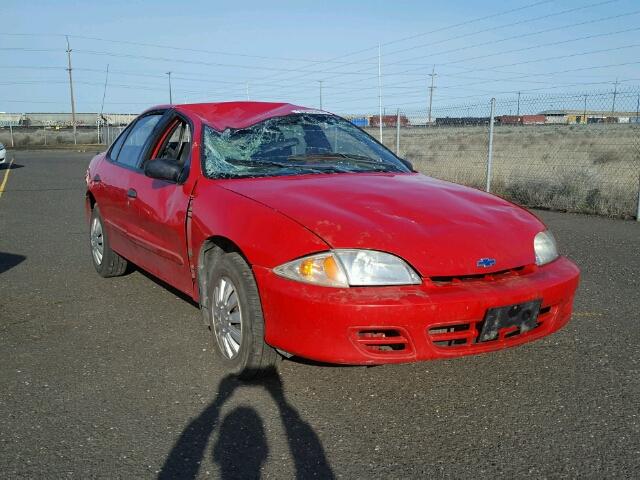 1G1JC524627430482 - 2002 CHEVROLET CAVALIER B RED photo 1