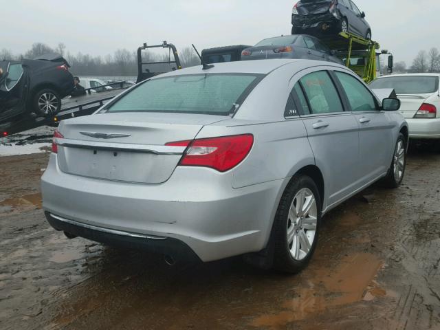 1C3BC1FGXBN615658 - 2011 CHRYSLER 200 TOURIN SILVER photo 4