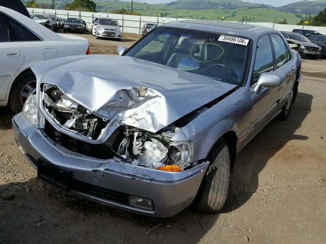 JH4KA96614C006740 - 2004 ACURA 3.5RL SILVER photo 2