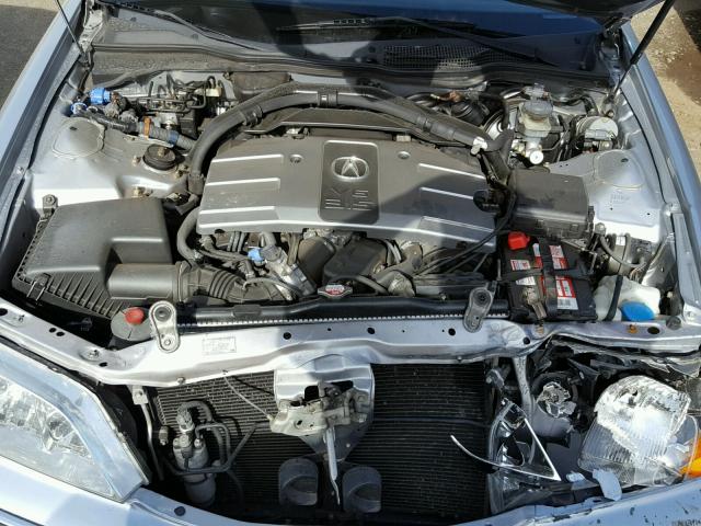 JH4KA96614C006740 - 2004 ACURA 3.5RL SILVER photo 7