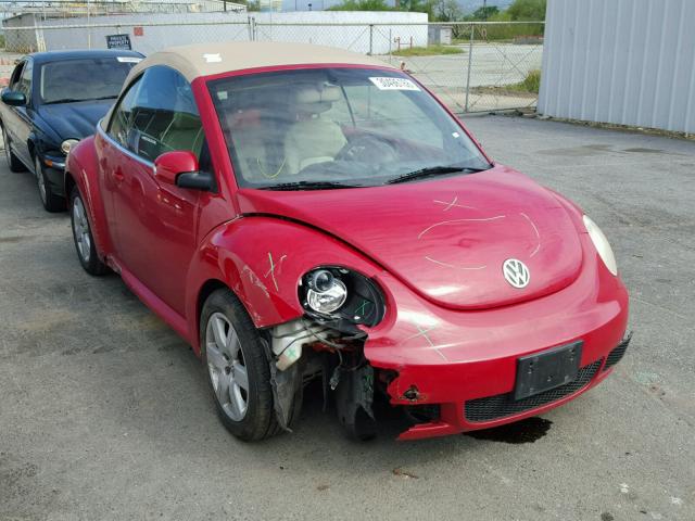 3VWRG31Y67M423341 - 2007 VOLKSWAGEN NEW BEETLE 红色 照片 1