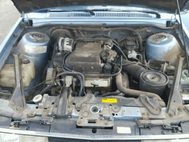 1G2AF54TXM6200301 - 1991 PONTIAC 6000 LE BLUE photo 7