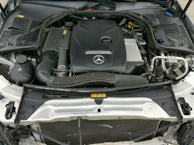 55SWF4JB9GU145435 - 2016 MERCEDES-BENZ C 300 SILVER photo 7