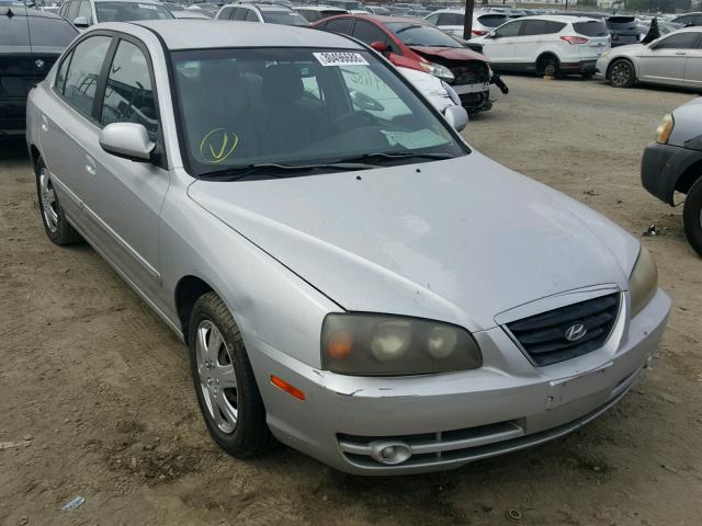 KMHDN46D44U890906 - 2004 HYUNDAI ELANTRA GL SILVER photo 1