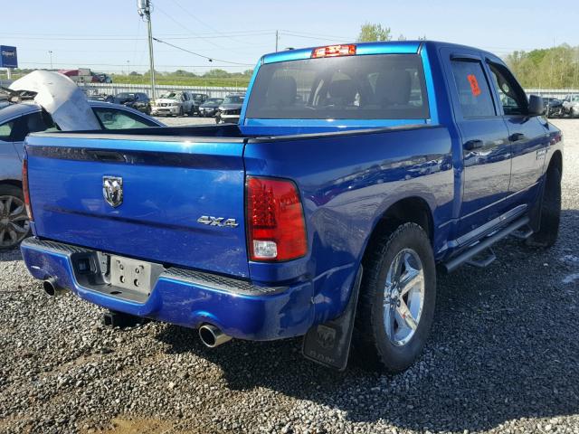 1C6RR7KT3FS777807 - 2015 RAM 1500 ST BLUE photo 4