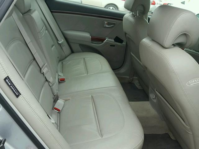 KMHFC46F27A213102 - 2007 HYUNDAI AZERA SE SILVER photo 6