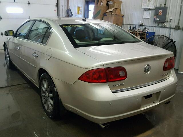 1G4HE57Y17U101348 - 2007 BUICK LUCERNE CX TAN photo 3