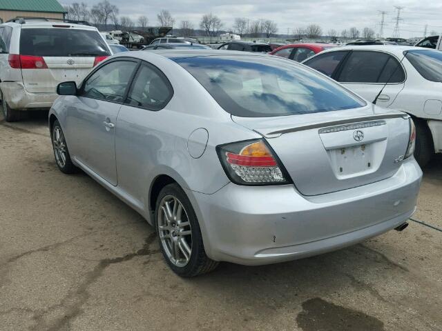 JTKDE177060094037 - 2006 TOYOTA SCION TC 银色 照片 3