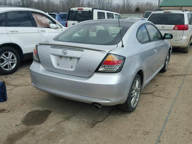 JTKDE177060094037 - 2006 TOYOTA SCION TC 银色 照片 4