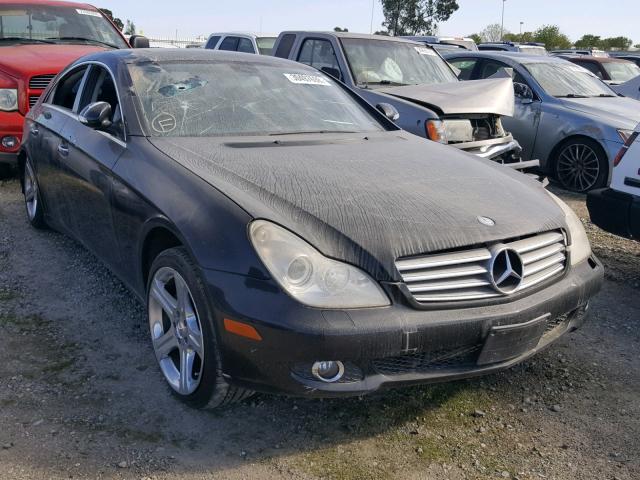 WDDDJ72X57A097496 - 2007 MERCEDES-BENZ CLS 550 BLACK photo 1