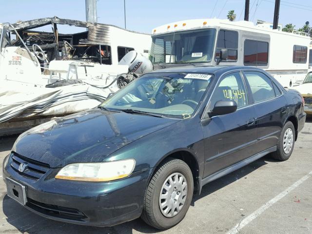 1HGCF866X1A069023 - 2001 HONDA ACCORD VAL GREEN photo 2