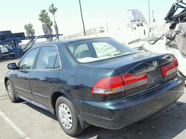 1HGCF866X1A069023 - 2001 HONDA ACCORD VAL GREEN photo 3