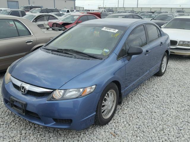 19XFA1F35BE047484 - 2011 HONDA CIVIC VP BLUE photo 2