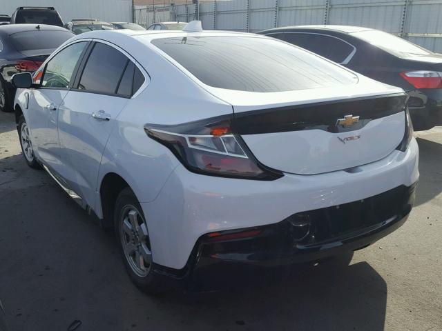 1G1RC6S59GU131949 - 2016 CHEVROLET VOLT LT WHITE photo 3