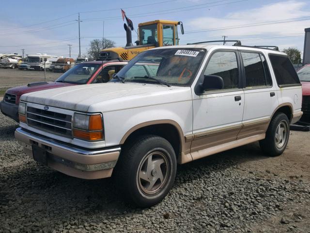 1FMDU34X6PUC41123 - 1993 FORD EXPLORER WHITE photo 2