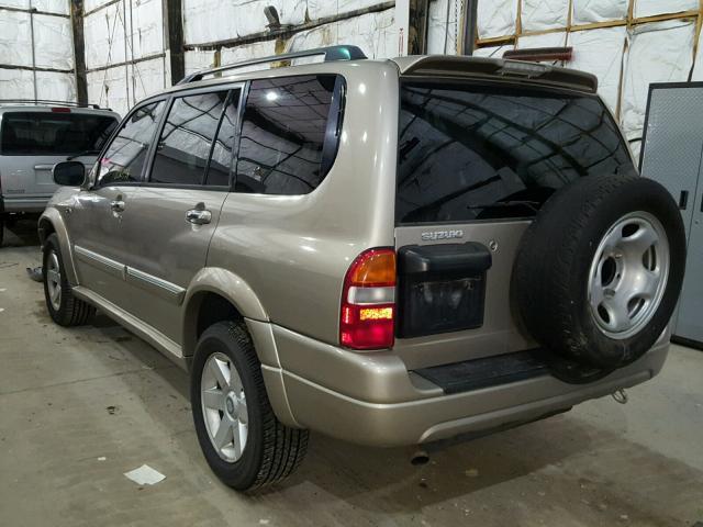 JS3TX92VX24104112 - 2002 SUZUKI XL7 PLUS TAN photo 3