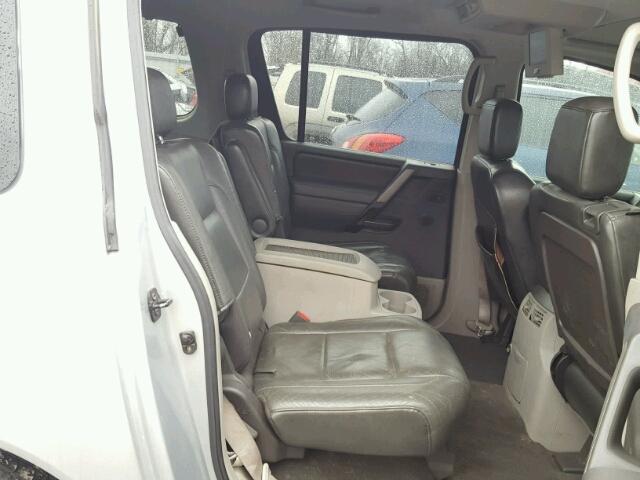 5N1AA08B34N745594 - 2004 NISSAN ARMADA SE SILVER photo 6