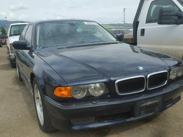 WBAGG83441DN83302 - 2001 BMW 740 I AUTO BLUE photo 1