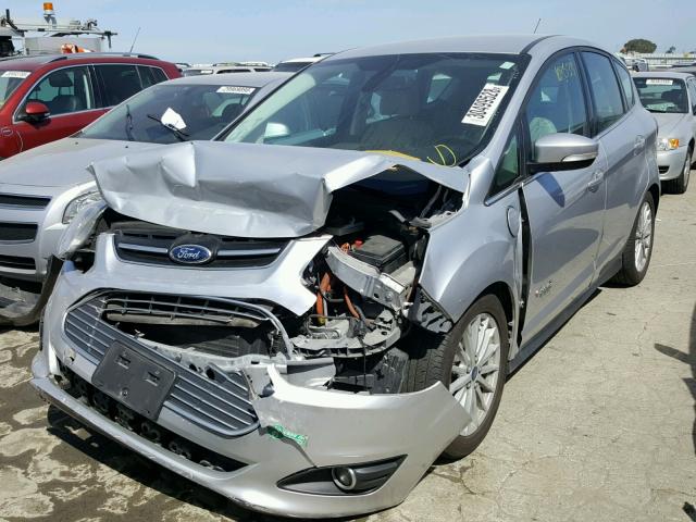 1FADP5CU8EL510715 - 2014 FORD C-MAX PREM SILVER photo 2