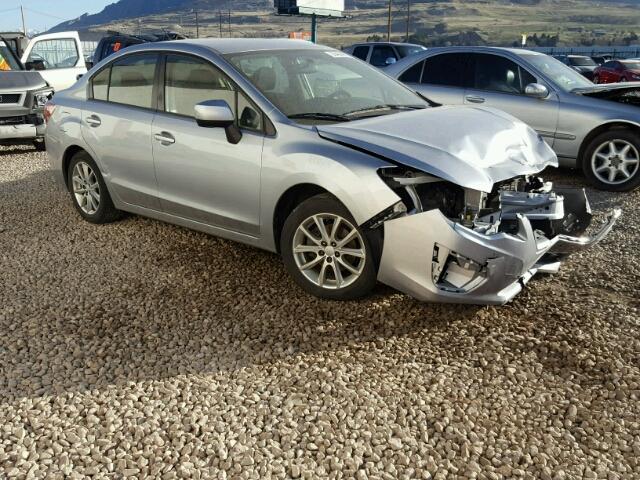 JF1GJAC65DH013762 - 2013 SUBARU IMPREZA PR GRAY photo 1