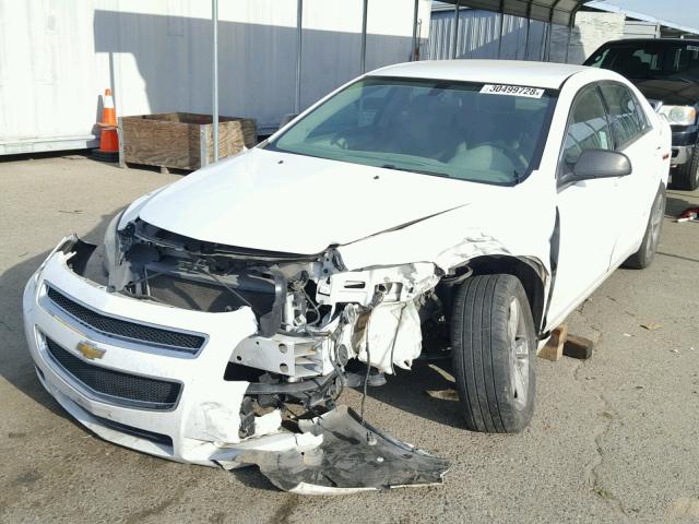 1G1ZA5EBXAF306500 - 2010 CHEVROLET MALIBU LS თეთრი ფოტო 2