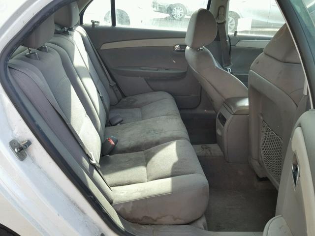 1G1ZA5EBXAF306500 - 2010 CHEVROLET MALIBU LS თეთრი ფოტო 6