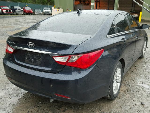 5NPEB4AC6BH022865 - 2011 HYUNDAI SONATA GLS BLUE photo 4