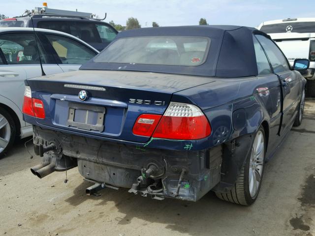 WBABW53415PJ96819 - 2005 BMW 330 CI BLUE photo 4